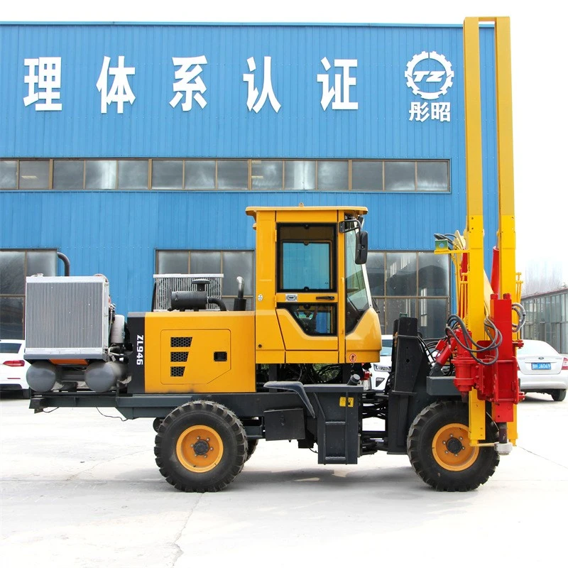 Wave Shaped Guardrail Piling Machine best